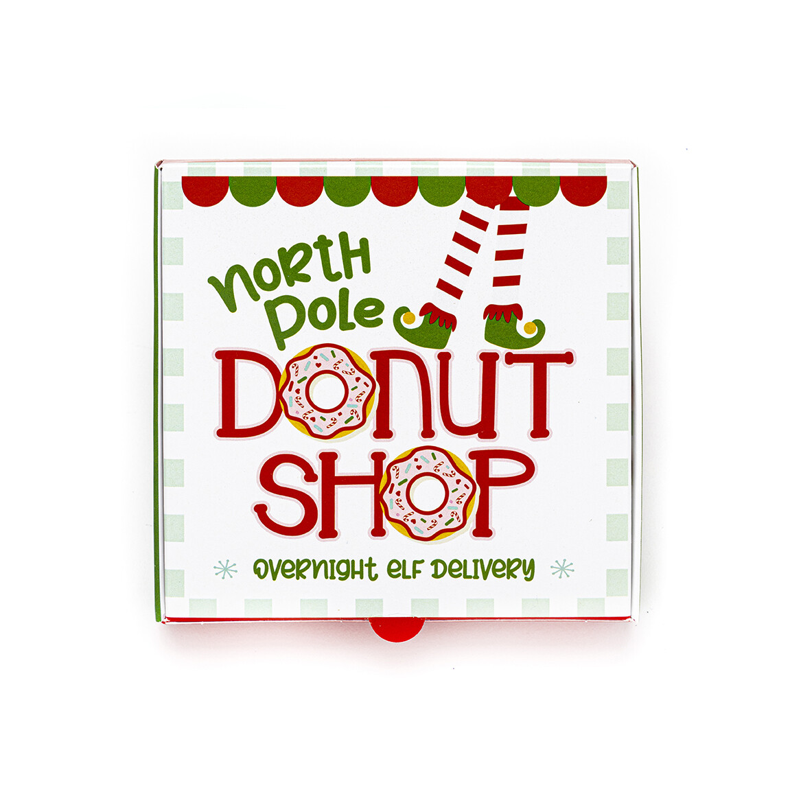 North Pole Donut Shop Cookie Box