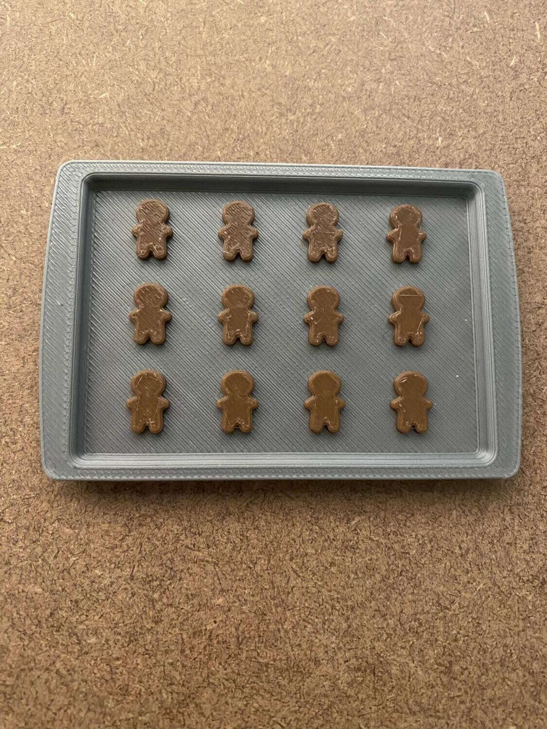 Elf Tray Mini Baking Sheet w/GB Cookies