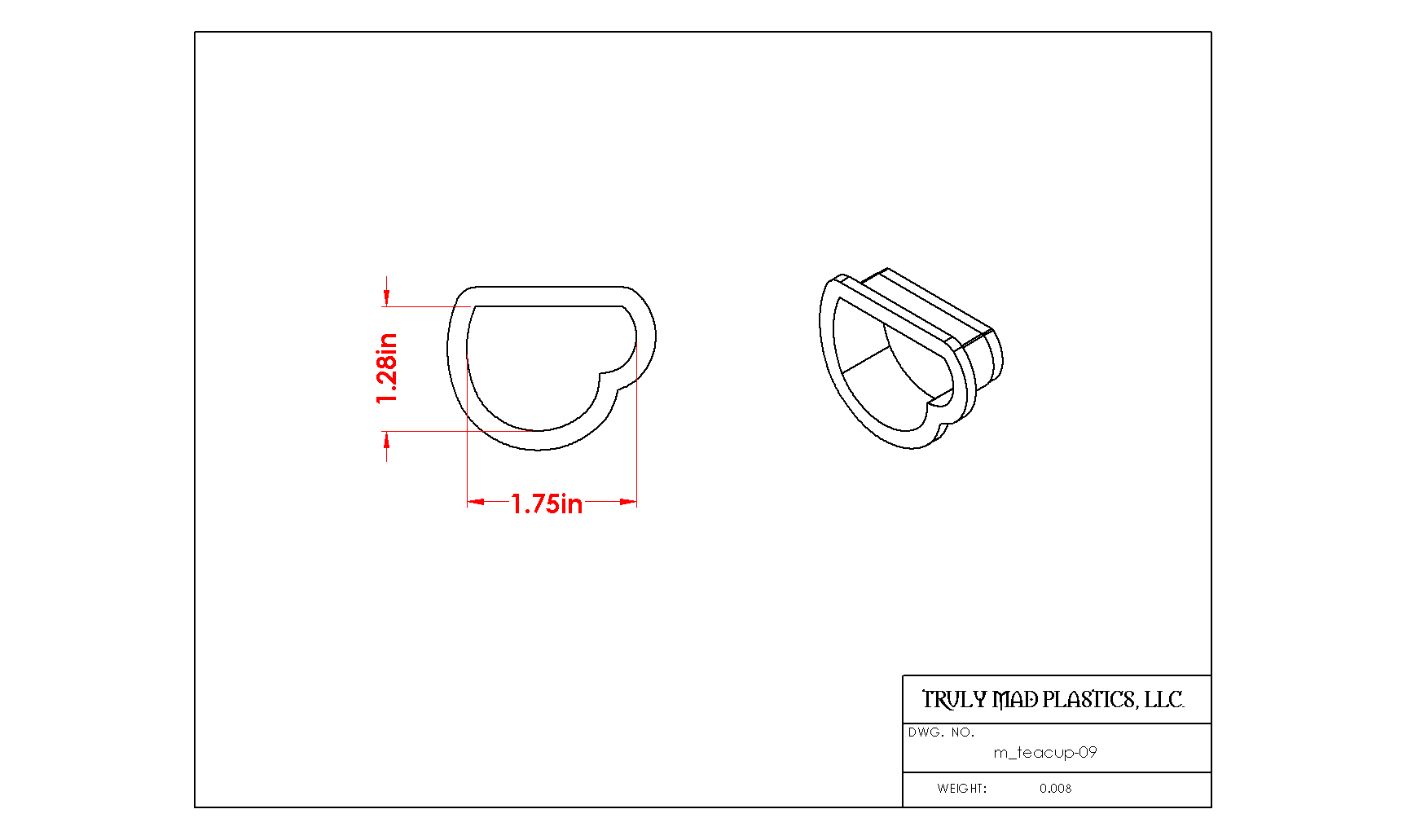 Mini Tea cup 09