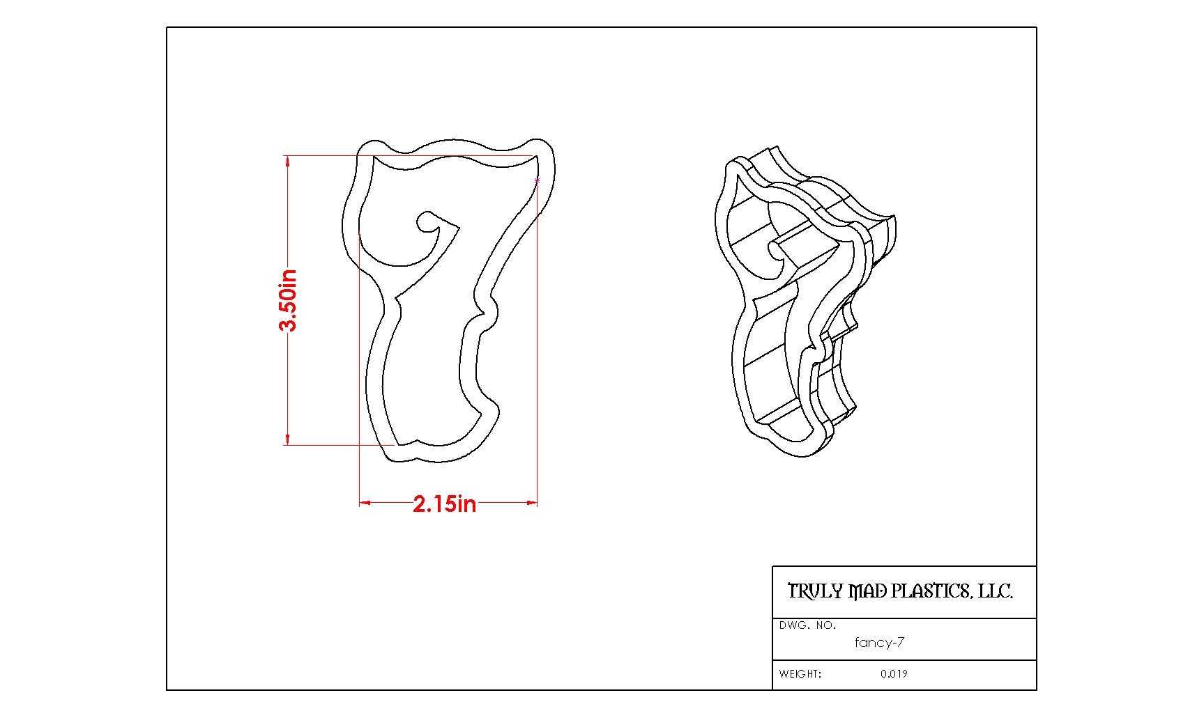 Fancy 7 (3.5")