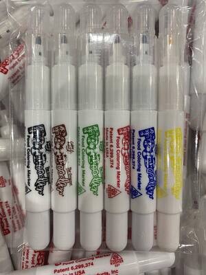 Foodoodler Mini Markers Multi 6pk