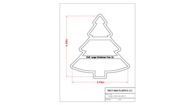 Christmas Tree Set (large C-tree 01, c-tree ornaments)