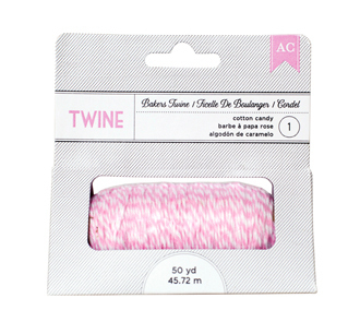 AC Bakers Twine Cotton Candy
