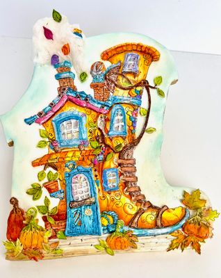 Quirky Fairy Land House 01