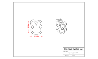 Mini Bunny Face 04 (this is for the bunny face only)