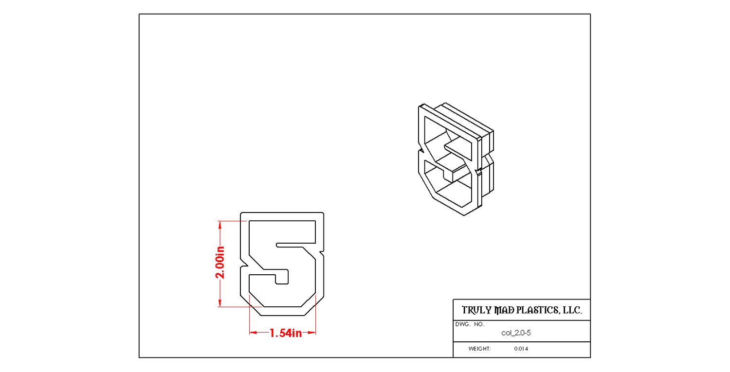 2&quot; Collegiate 5 (five)