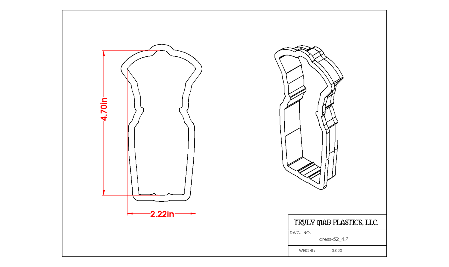 Dress 52 (sheath)