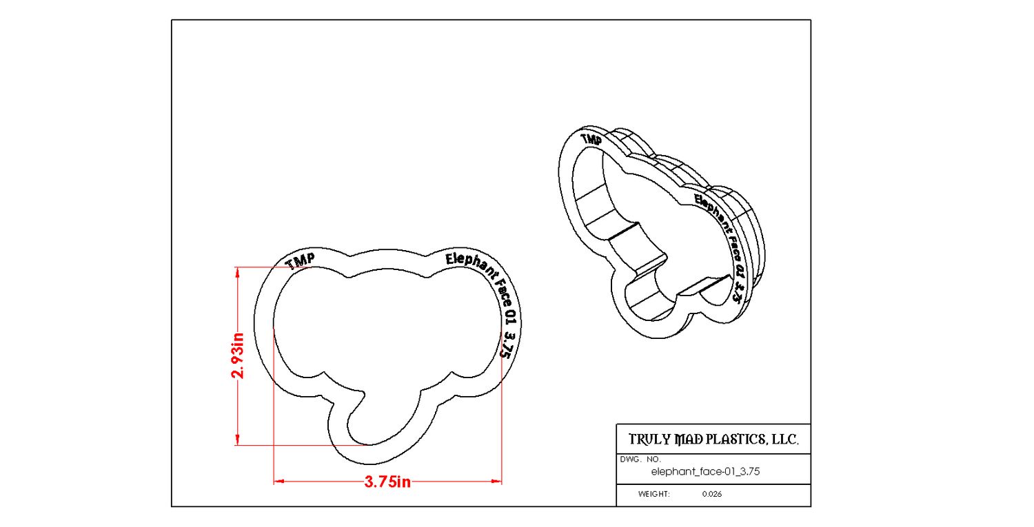 Elephant Face 01