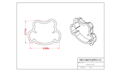 Crab 06 3.55" (this is for the crab only)