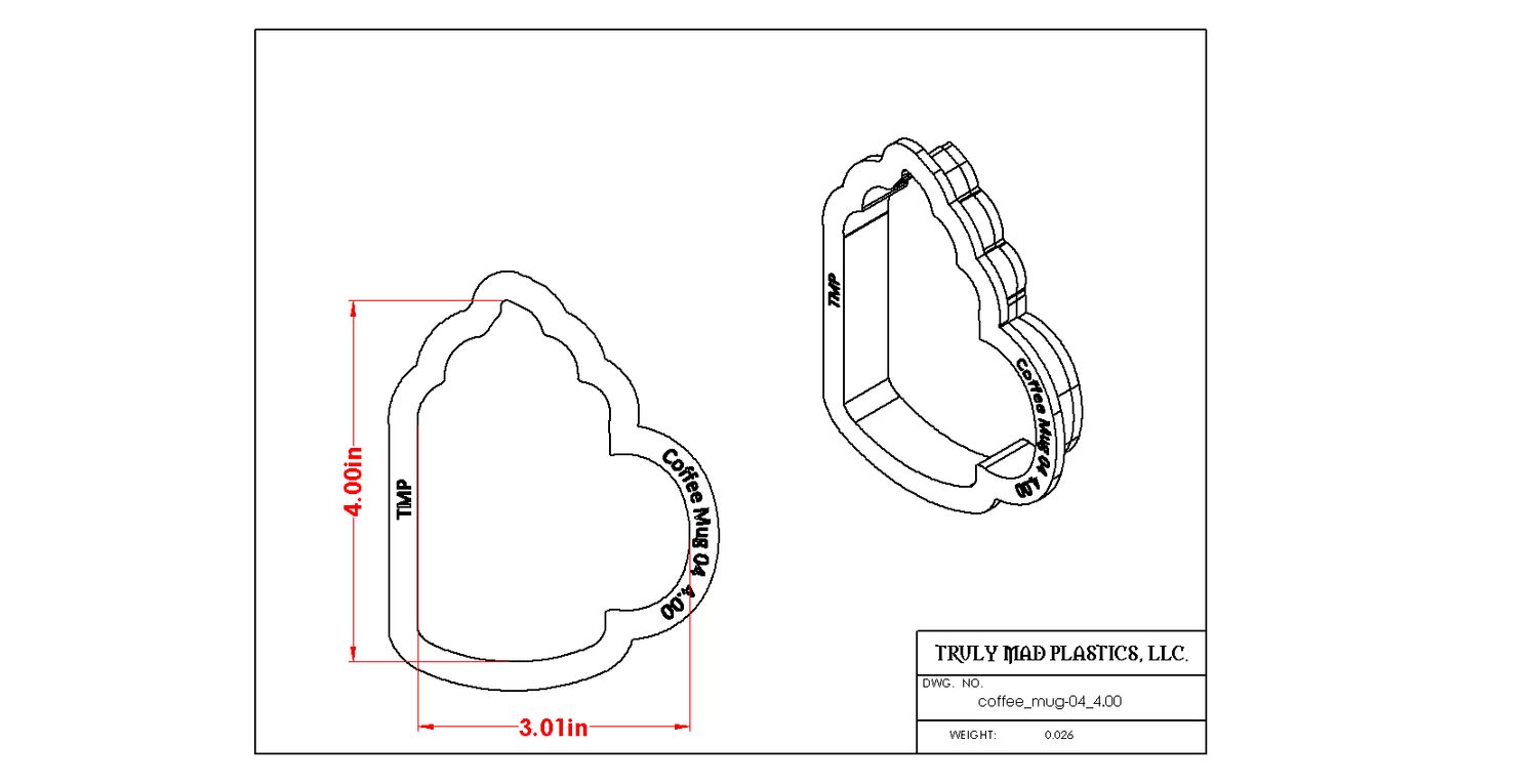 Coffee Mug 04, Size: 4.00&quot;