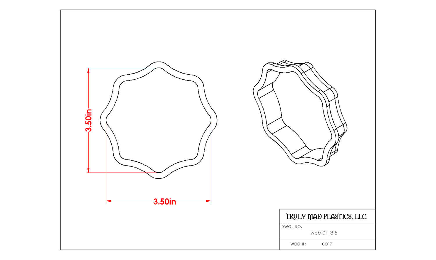Web 01, Size: 3.5&quot;