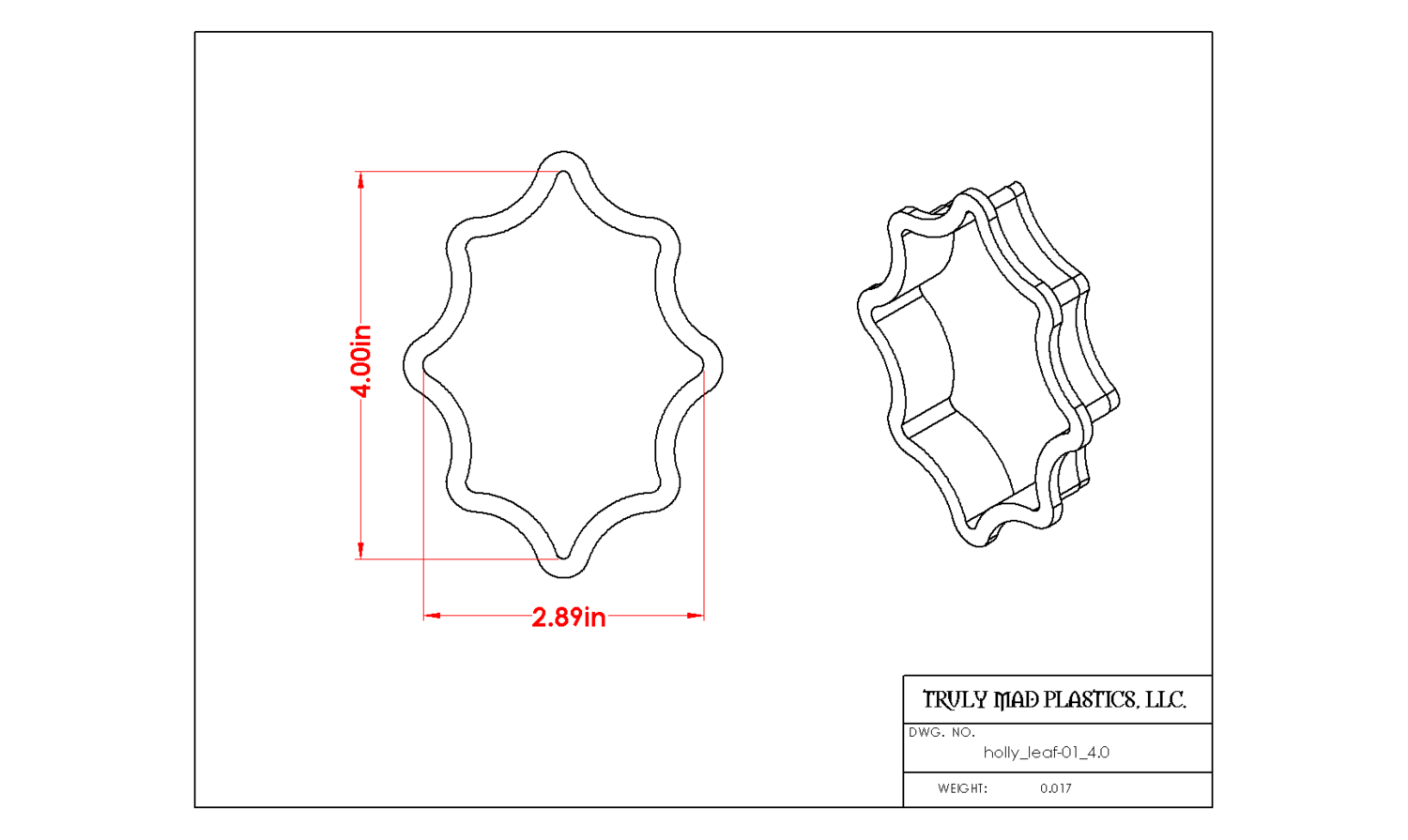 Holly Leaf 01