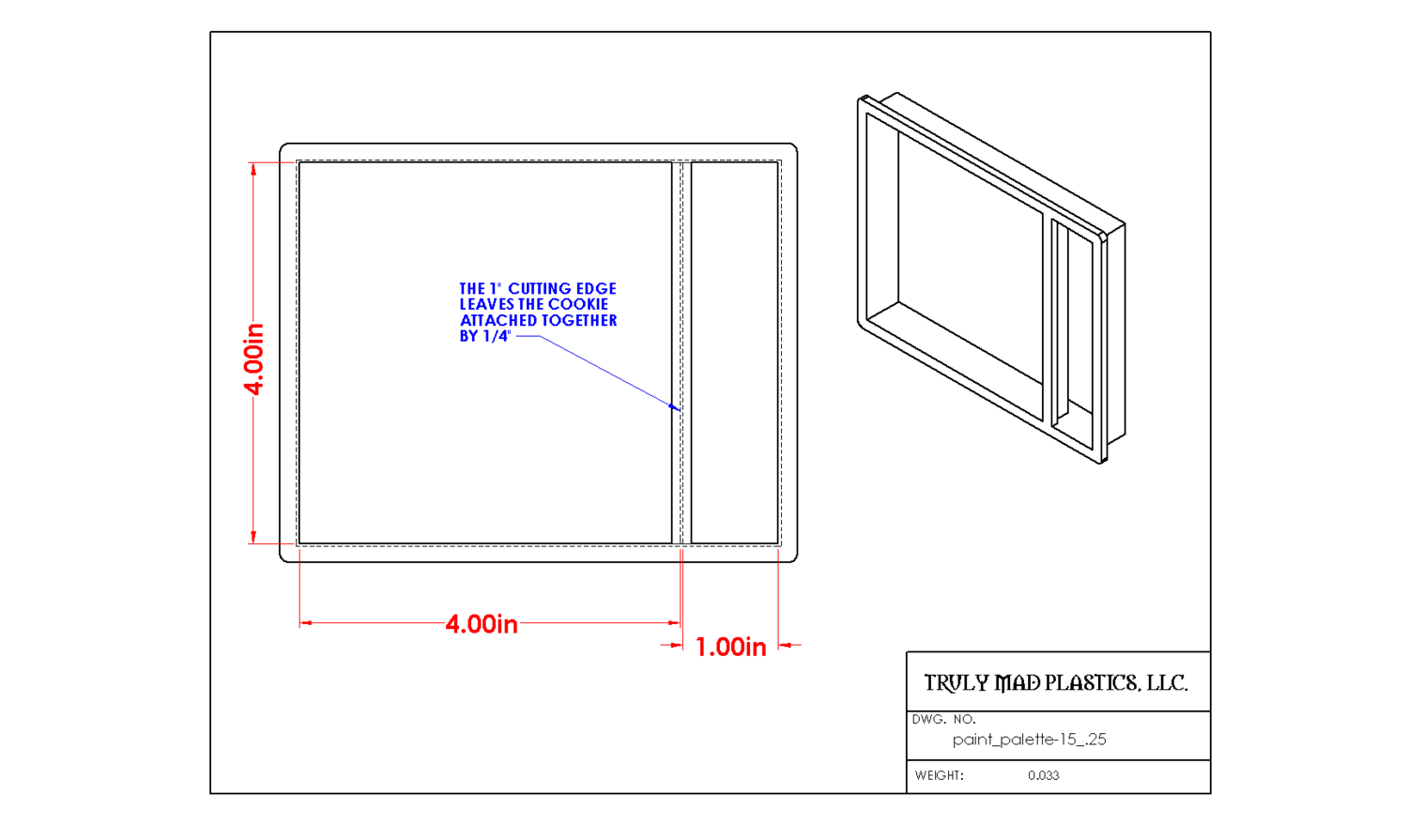 Paint Your Own Cookie Template 15, Attached By: .25&quot;