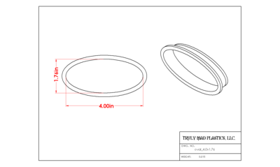 Oval 4.0 x 1.76