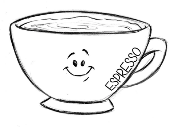 Drawn Espresso 01 Coffee