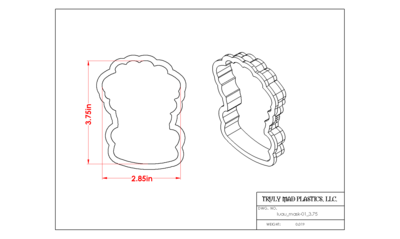 Luau Mask 01