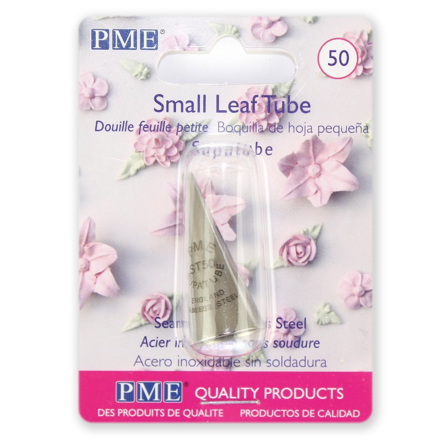 PME Tip 50 Small Leaf Tube