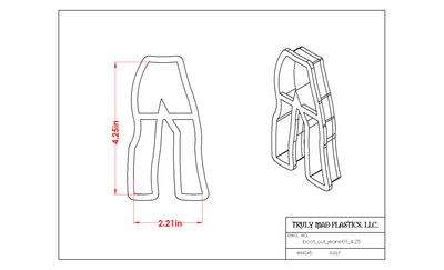 Boot Cut Jeans 01