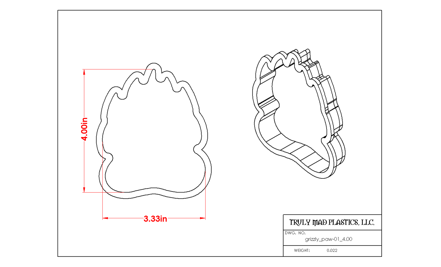 Grizzly Paw 01