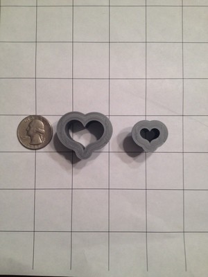 Two Mini Mini Chubby Hearts
