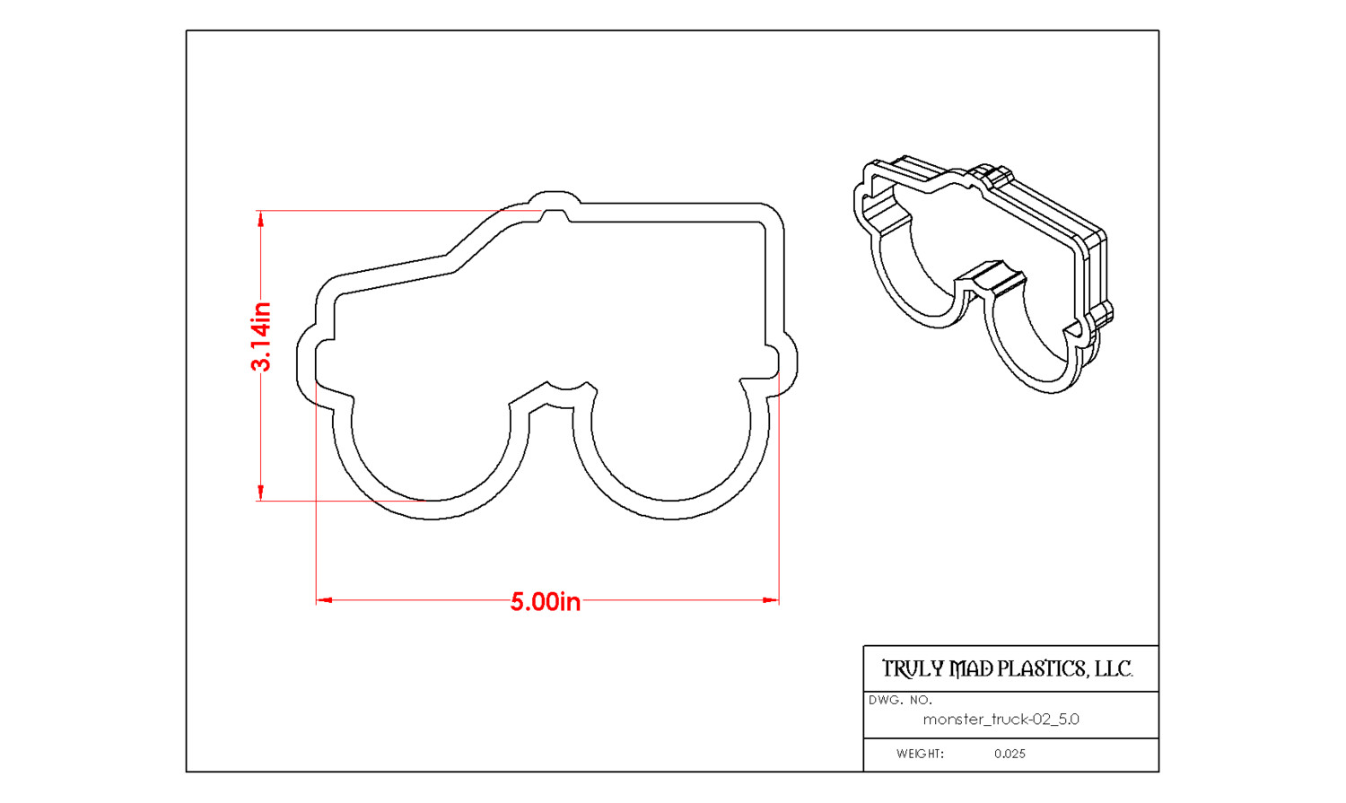 Monster Truck 02 (5.0&quot;)
