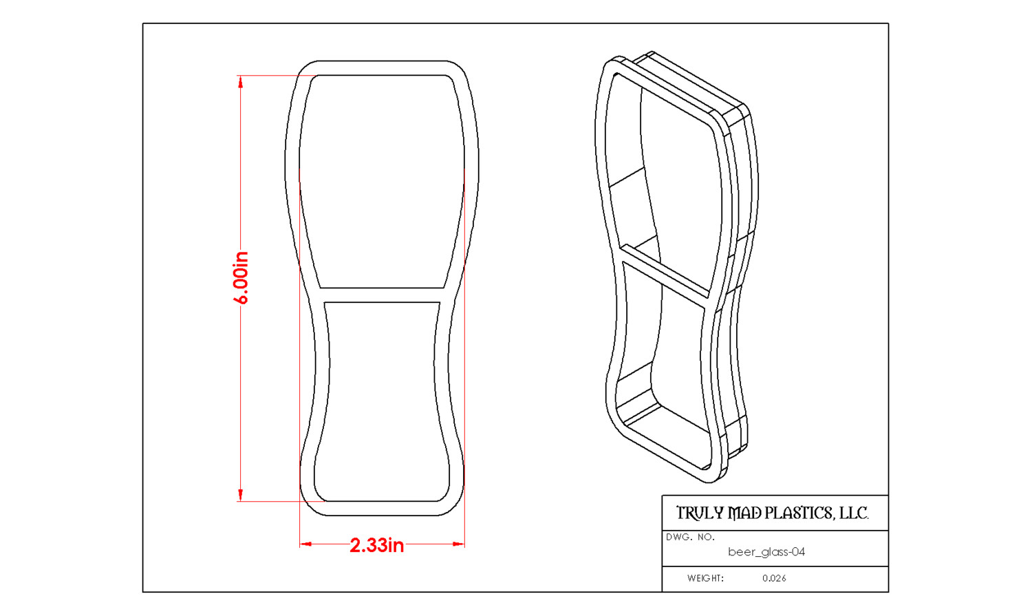 Beer Glass 04