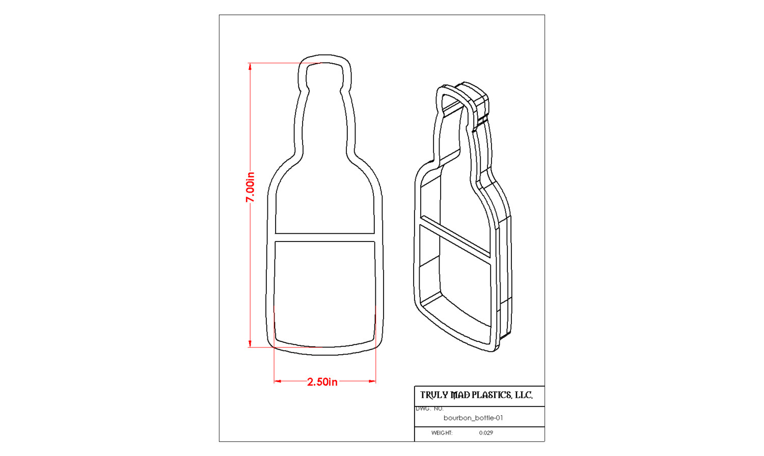 Bourbon Bottle 01
