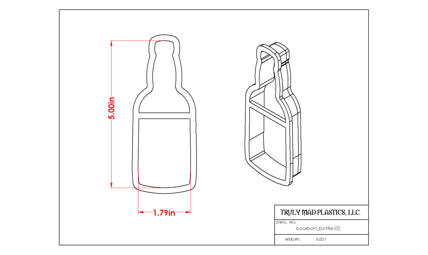 Bourbon Bottle 02