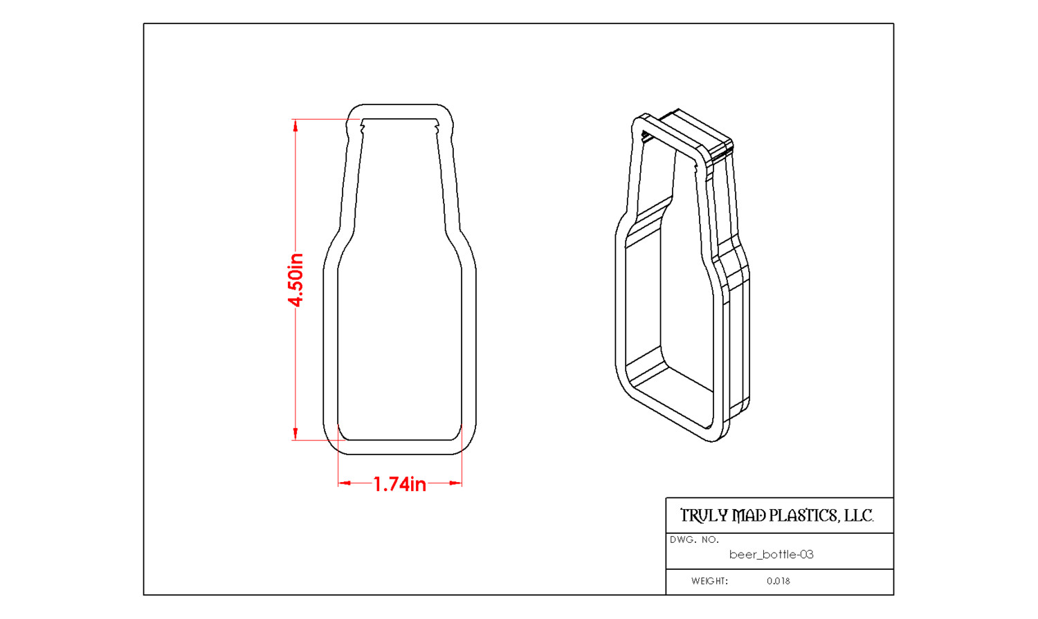 Beer Bottle 03