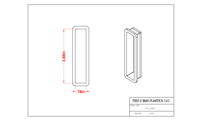 Helvetica &quot;l&quot; lower case 3.0&quot;