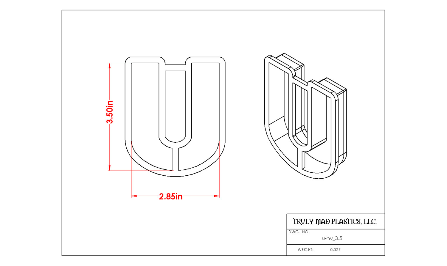 Helvetica U 3.5&quot;
