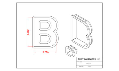 Helvetica B 3.5"