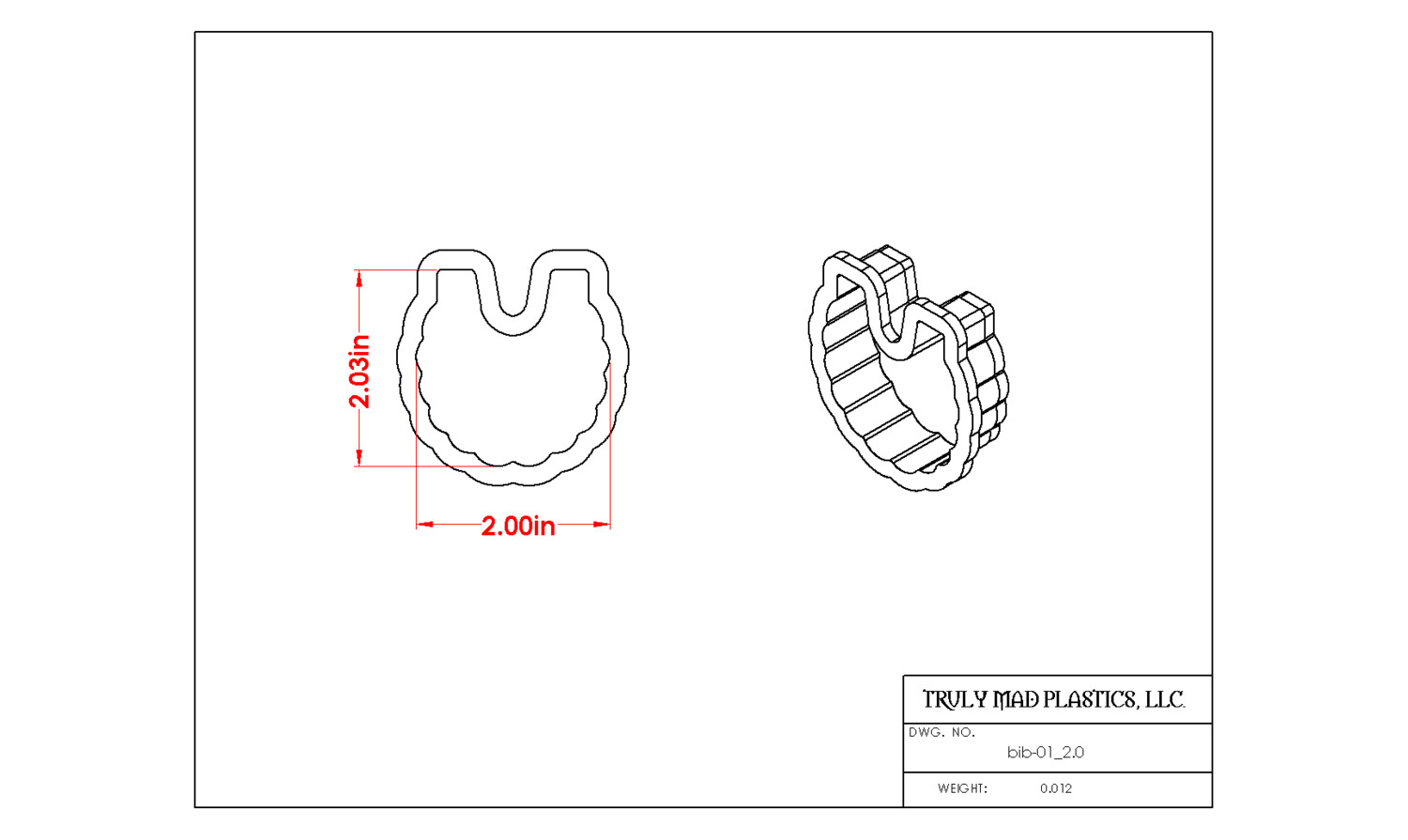 Bib 01 (2&quot;)