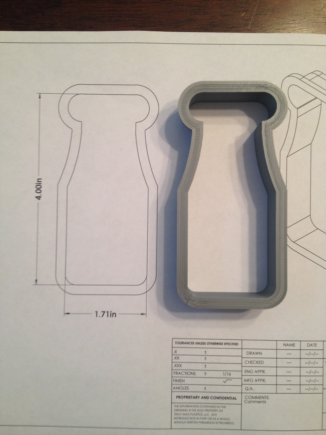 Milk Bottle 4.0&quot;