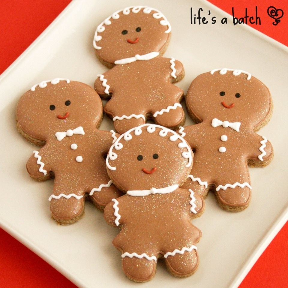 Gingerbread Man &amp; Girl Set (gingerbread man 03_3.75, gingerbread girl 01)