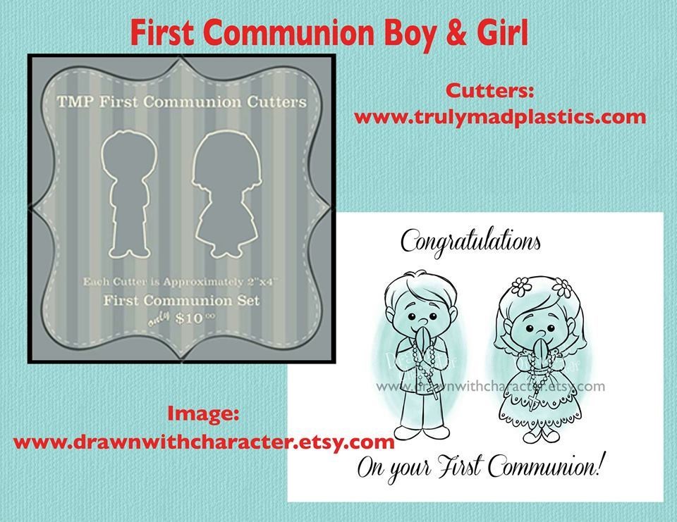 1st Communion Set (1st Boy 01 4.00 and 1st Girl 01 4.00)