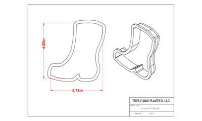 Cowboy Boot 04 (4.0&quot;)