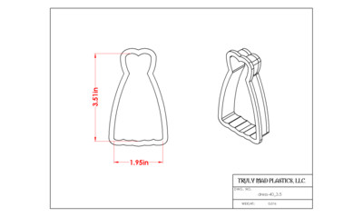 Dress 40 (3.5&quot;)