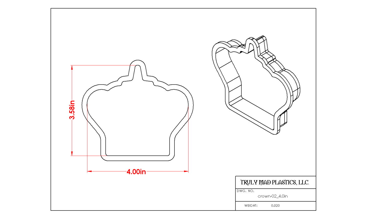 Crown 02 4.0&quot;