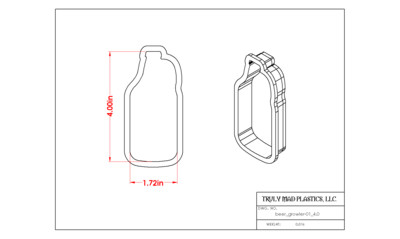 Beer Growler 01 4.0&quot;
