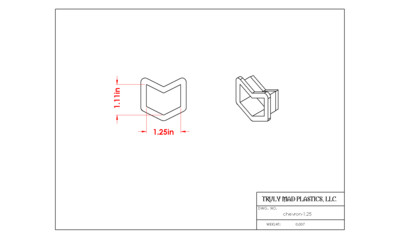 Chevron 1.25&quot;