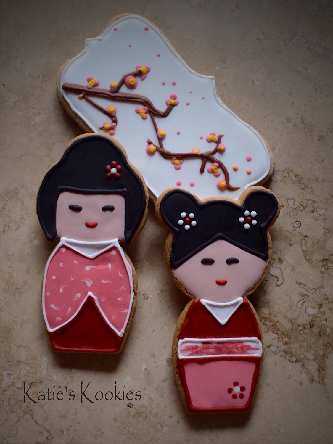 Kokeshi Doll 02 (This is for the doll with the two pony buns)