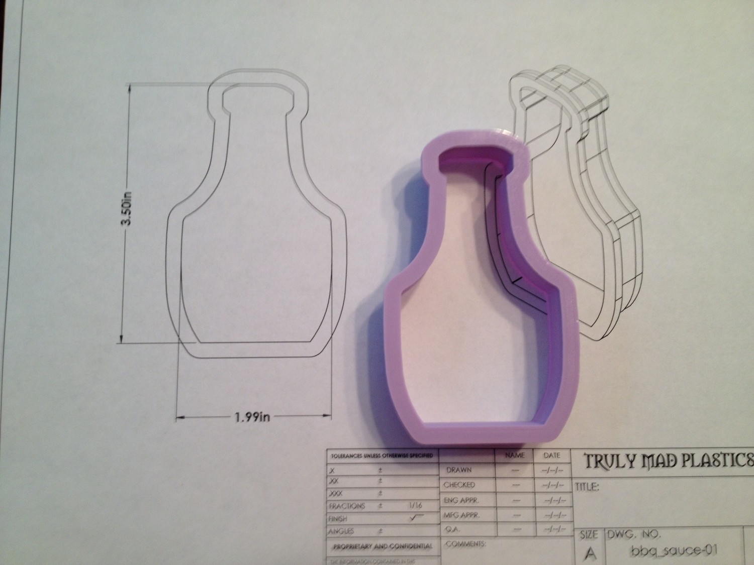 BBQ Sauce Bottle