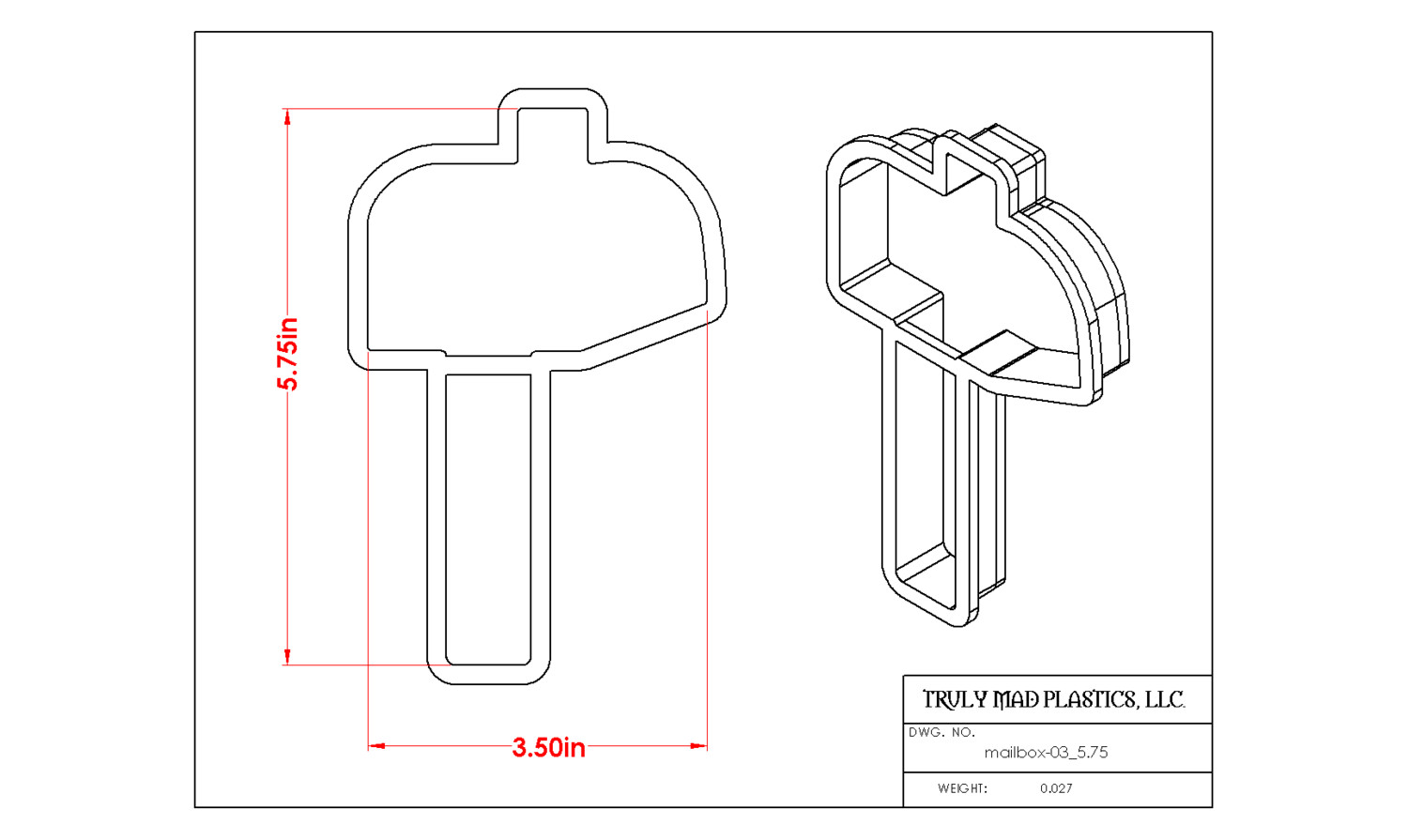 Mailbox 03 (5.75&quot;)