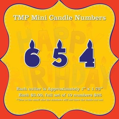 Candle Numbers Mini Set (0-9)