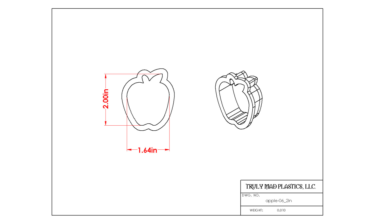 Apple 06 2&quot;