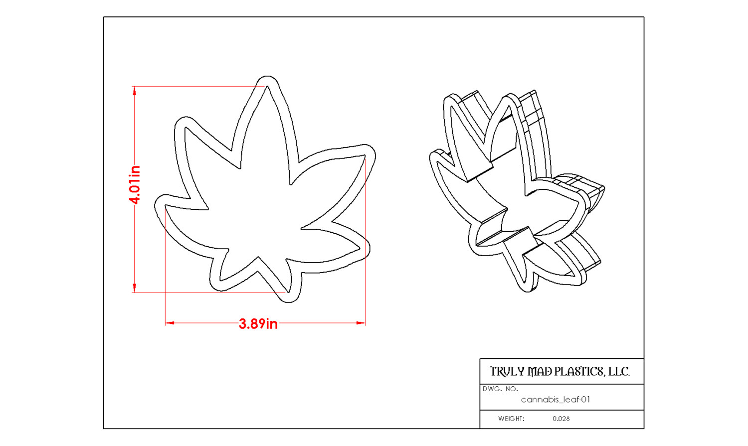 Cannabis Leaf 01