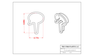 Cupcake Topper Thought Bubble 01