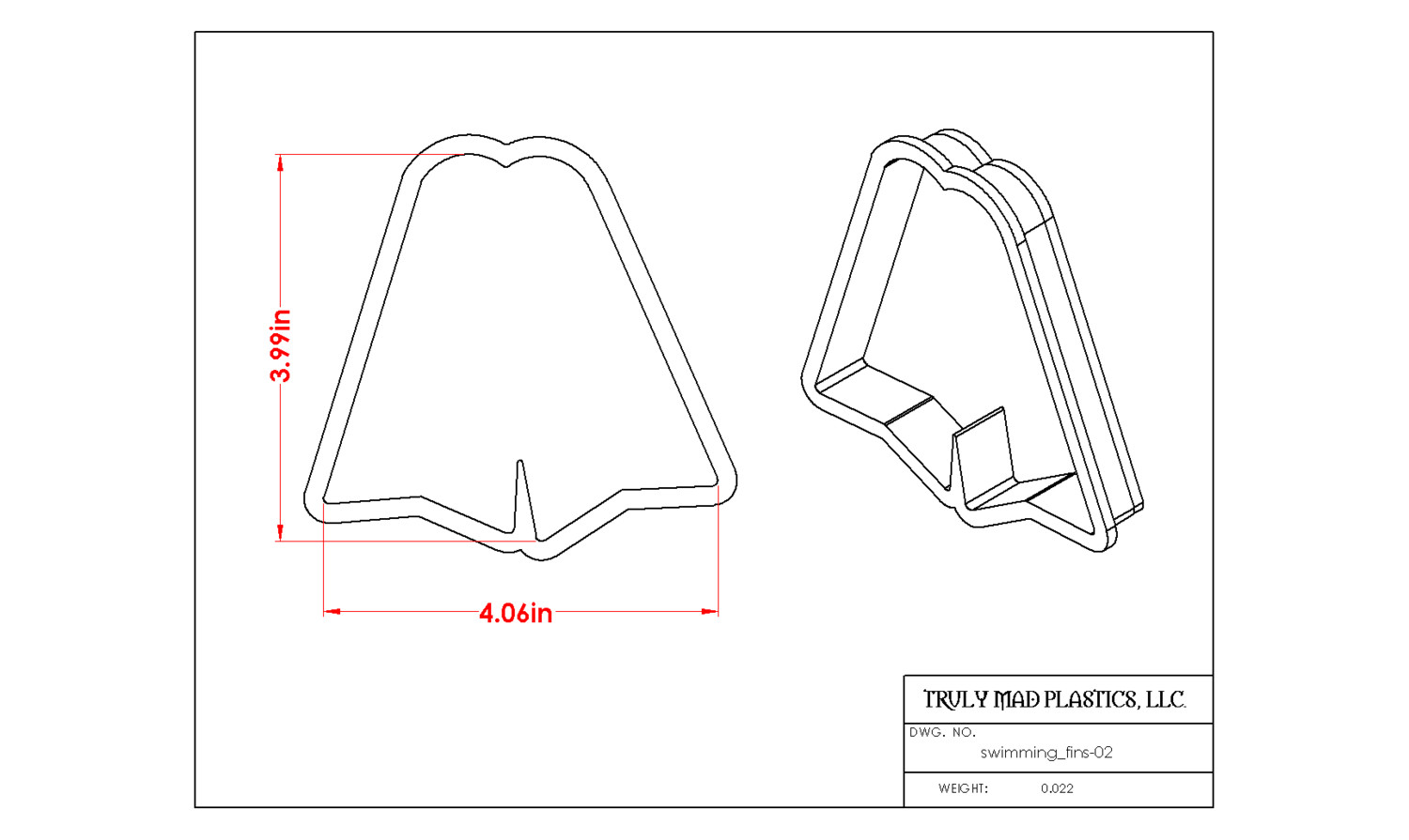 Swimming Fins 02