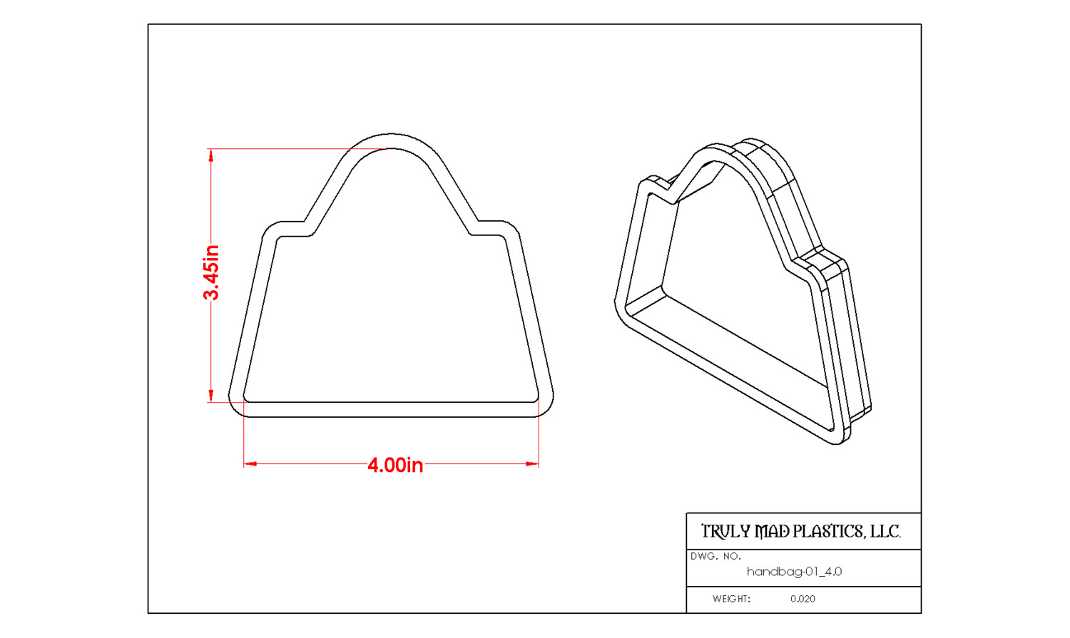 Handbag 01 4.0&quot;